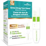 Easy@Home Marijuana Test Dip Card: THC Test Kit Quick Urine Drug Test Panel, 5 Pack Weed/Cannabis Screen Test Strips Highly Sensitive 50 ng/mL Cutoff -#EDOAP-114