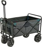 Mac Sports Folding Beach Trolley Max Load 136kg, Black (2622069)