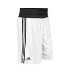 adidas Men's Base Punch Boxing Shorts, White, Medium