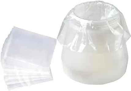 Paint Sprayer Parts, Tilswall 30 Pieces Paint Sprayer Cup Liners, 7.8'' X 11.8'' Transparent Spray Gun Bag, Paint Sprayer Bag Spray Gun Cup Canister Liners Spray Gun Bags for Paint Sprayer