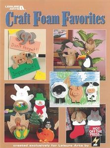 Leisure Arts Craft Foam Favorites Book – Foam Crafts for Kids, Foam Art and DIY Activities, Fun with Foam Arts and Crafts for Creative Learning and Play