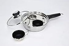 2 Cups Egg Poacher Pan - Stainless 