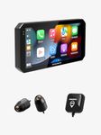 INNOVV N2 Motorbike Camera Motorcycle CarPlay, 2K Dual Dash Cam Front and Rear, 6" IPS Touch Screen, GPS, 5.8G Wi-Fi, IP67 Waterproof
