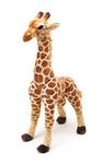 Tickles Jafari Giraffe Soft Stuffed Plush Animal Toy for Kids Birthday Gift (Color: Brown; Size: 45 cm)