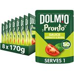 Dolmio Tomato and Basil Microwave Pasta Sauce, Bulk Multipack 8 x 170 g pouches