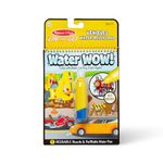 Melissa & Doug On the Go Water Wow! Water Reveal Pad: Vehicles - 4 Boards and Water Pen