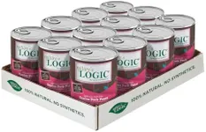 NEIKO Nature's Logic Grain-Free Canned Dog Food - 95% Animal Proteins - 100% Natural Wet Dog Food Cans - No Common Allergens - All Life Stages - Ideal for Sensitive Dogs - Pork (13.2 oz, 12 Pack)