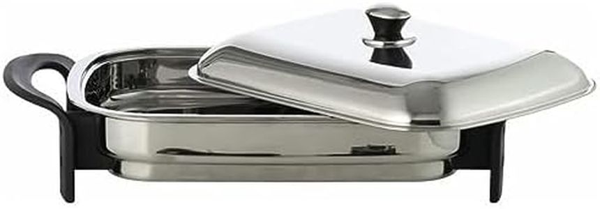 Precise Heat 16 Stainless Steel Inch Rectangular Surgical Electric Skillet