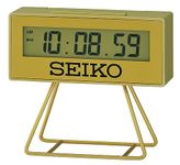 Seiko Olympia Limited Edition Mini Marathon Alarm Clock, Gold