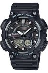 Casio Youth-Combination Analog-Digital Black Dial Men's Watch - AEQ-110W-1AVDF (AD207)