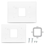 Thermostat Wall Plate Compatible with THP2400A1027W Honeywell Home Thermostat Coverplate Assembly Wall Mount Plate -White