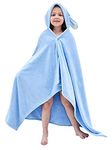 Hilmocho Kids Hooded Bath Towel Large Soft Baby Toddler Blanket Poncho Towel Children Swimming Beach Towel Bathrobe for Boys and Girls