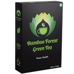 Bamboo Forest Green Tea, Organic, Natural, No Calories, Loose Leaves, 50 gm