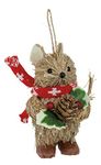 Boston International Christmas Ornament Tree Decoration, 4.5-Inches, Martin Mouse