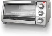 BLACK+DECKER 4-Slice Toaster Oven, 