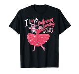 Ballroom Dancing Dancer And Cats Funny Ballroom Dance T-Shirt