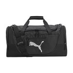 PUMA unisex adult Evercat Contender Duffel Bags, Black, One Size US