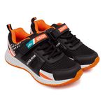 ASIAN Kid's Star-02 Sport Running,Walking,Party & School Shoes with Eva Sole Lightweight Casual Shoes for Boy's Black