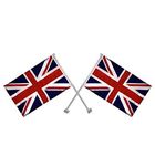 unbeatableoffers 2 x Union Jack Window Car Flags United Kingdom Great Britain