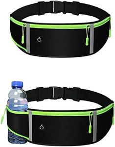 Running Belt Waist Pack, Sports Runner Bag Pouch Adjustable Fanny Pack for iPhone and Other Smartphones, Sweatproof Workout Waist Bag for Men Women Hiking Fitness Jogging