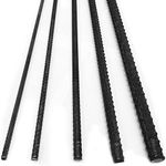 Reinforcement Steel Bar for Concrete Rebar | Reinforcing | Size 6mm - 20mm | Length 500mm - 3000mm (1000mm (Pack of 5), 12mm)