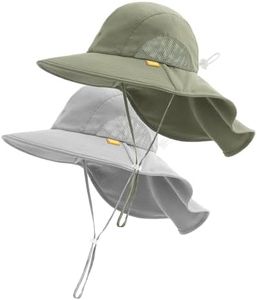 FURTALK Toddler Kids Sun Hat UPF 50+ Sun Protective Bucket Hat for Baby Summer Beach Hats