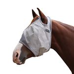 Equisential by Professionals Choice Equine Fly Mask (Horse Gray)