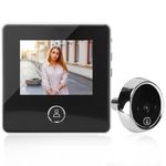 Digital Door Viewer Peephole Camera, 2.8" LCD High-Res Night Vision Security Peephole Camera for Front Door for Home Hotel