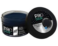 PRO Shoe Cream Polish for Smooth Leather Shoes I Consists of Natural Carnauba Wax & Bees Wax I 50 ML (BLUE)