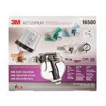 3M Accuspray Paint Spray Gun System with Original PPS, 16580, Standard, 22 Ounces, Use for Cars, Furniture and More, 1 Paint Gun, 1 Paint Cup, 1 Collar, 5 Disposable Lids and Liners, 4 Nozzles