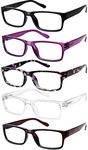 5 Pack Reading Glasses for Women Me