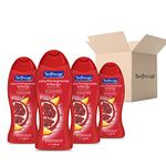 Softsoap Moisturizing Body Wash, Pomegranate and Mango, 591 mL (Pack of 4)