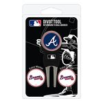 MLB Atlanta Braves 3 MKR Sign DVT Pack, Navy