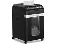 Bonsaii 200-Sheet Auto-Feed Micro Cut Paper Shredder - Heavy Duty 60 Min Run, P-4 Security, 8.1Gal(30.7L) Bin - déchiqueteuse à Papier électrique for Offices (C283-A)