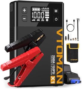 VTOMAN X1 Jump Starter & Air Compressor, 2500A