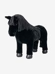 LeMieux Toy Pony Skye for Kids - Black - Soft Coat - Flexible - Suitable for Ages 3 Years +