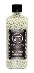 Taktik 0.25g Airsoft Tracer BBS Bio - Precision Grade Highly Polished Biodegradable Airsoft bb - 3000 Rounds Bottle Airsoft tracer with Match Grade BBS 6mm