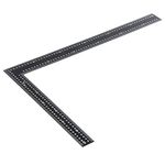 60 X 40CM STEEL TRI FRAMING SET SQUARE RIGHT ANGLE STRAIGHT EDGE L RULER 600MM x 400mm S&S PRODUCTS