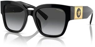 Versace Women's Modern Sunglasses, Black