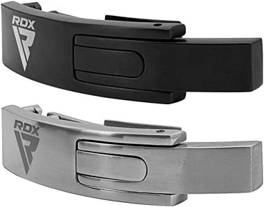 RDX Replacement Lever Buckle for Weight lifting and Powerlifting Belts, Stainless Steel Cast Alloy SPARE Clasp Closure, Fast Tightening and Quick Release (BELT NOT INCLUDED)