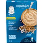 GERBER CEREAL Stage 2 - Mixed Grain, Baby Food, Cereal, 6+ months, 227 g, 6 Pack - PACKAGING MAY VARY