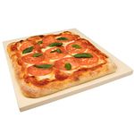 Rectangular Pizza Stone- Professional Grade Baking Stone for Oven or Grill- XL Size 16" x 14"