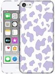 Glisten - Cow Skin Purple Pattern Design Printed Case for iPod Touch 5