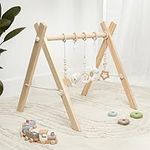 Comfy Cubs Baby Play Gym Set, Woode