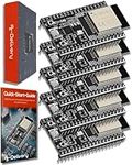 AZDelivery 5 x ESP32 Dev Kit C V4 NodeMCU ESP32 WROOM-32 WLAN/WiFi Development Board compatible with Arduino Including E-Book! (Successor module of the ESP32 Dev Kit)…