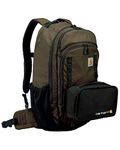 Carhartt Unisex's Cargo Series Large Backpack and Hook-N-Haul Insulated 3-Can Cooler, Tarmac, L