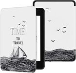 YIMICO Case for Kindle 11th Gen 2022 Released - Durable Cover with Auto Wake/Sleep fits Amazon Kindle 2022 (Will not fit Kindle Paperwhite or Kindle Oasis or Kindle 2019) (Sailboat)