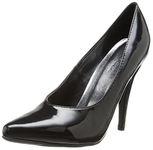 Ellie Shoes Women's 8400 Pump, Black Patent, 7