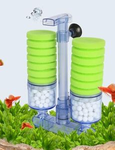 Aquarium Air Pump Sponge Bio Filter,Upettools Silent Mechanical and Biological High Density Foam Purifier Filtration Fish Tank Water Fall Air Pump.