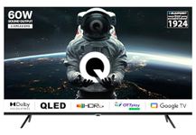 Blaupunkt 164 cm (65 inches) Quantum Dot Series 4K Ultra HD QLED Google TV 65QD7030 (Black)